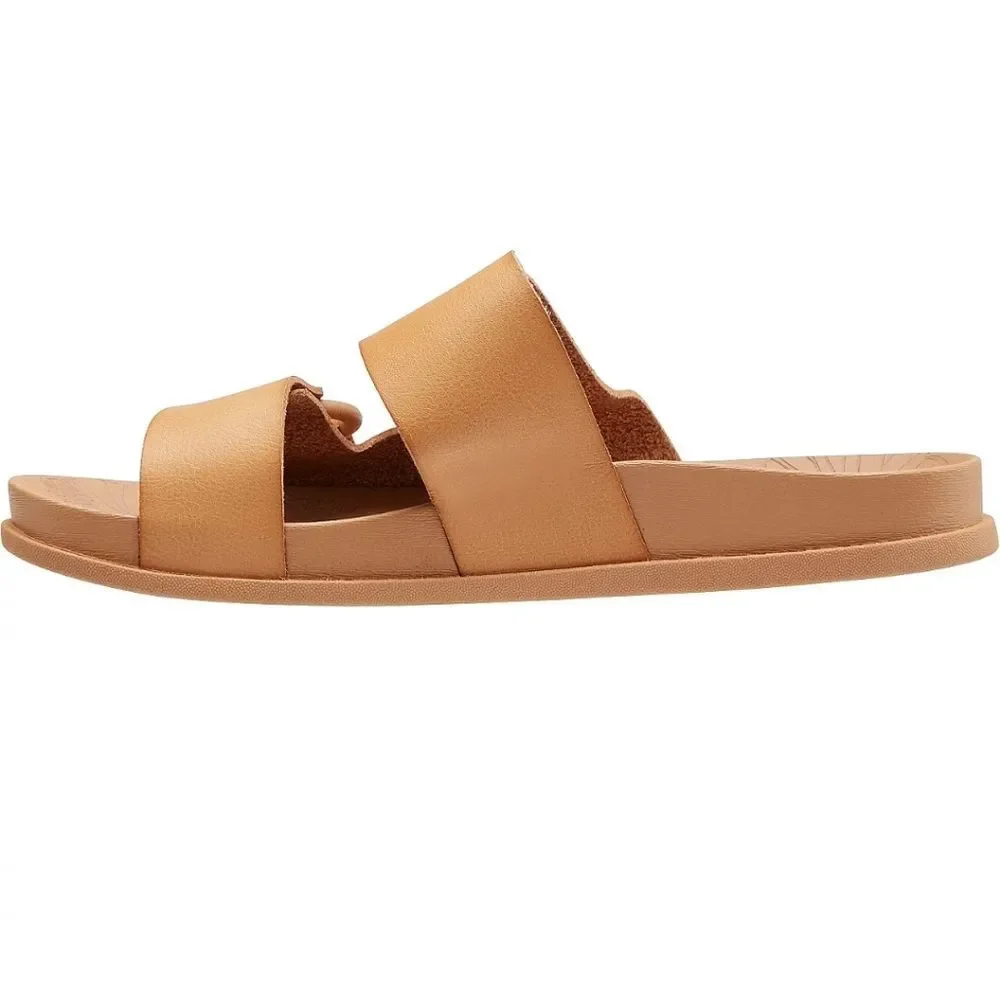 Reef Vera Cruz Slide Sandals- Medium Brown
